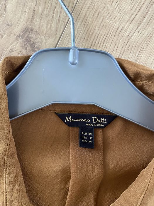 Camasa Massimo Dutti din matase, marime 34, mici defecte