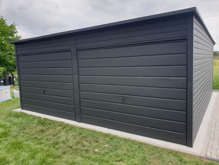 Garaje  auto din structura metalica