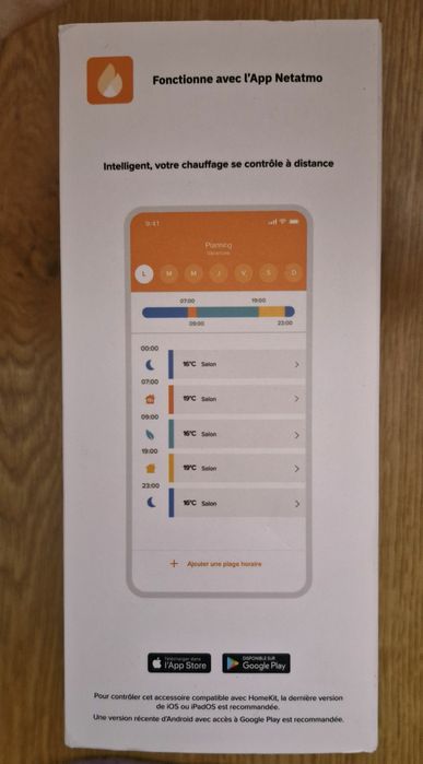 Termostat Netatmo wireless nou