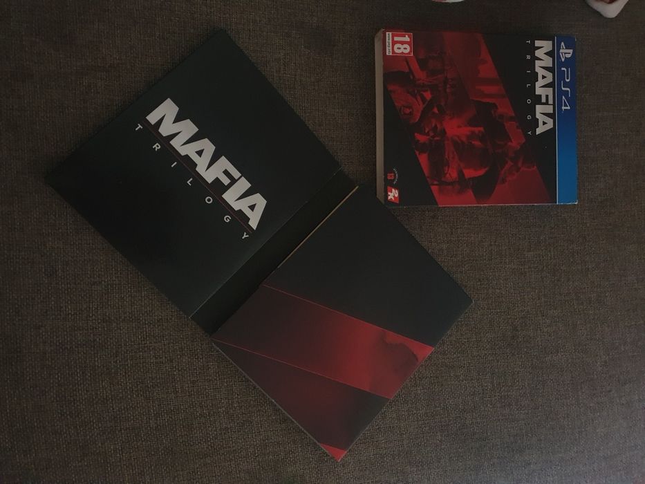 диск на пс4 mafia trilogy