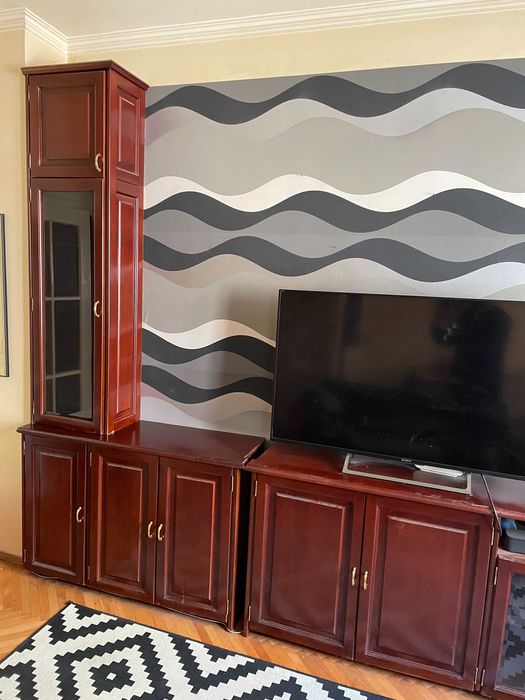 Холна секция в 3 части масивно дърво