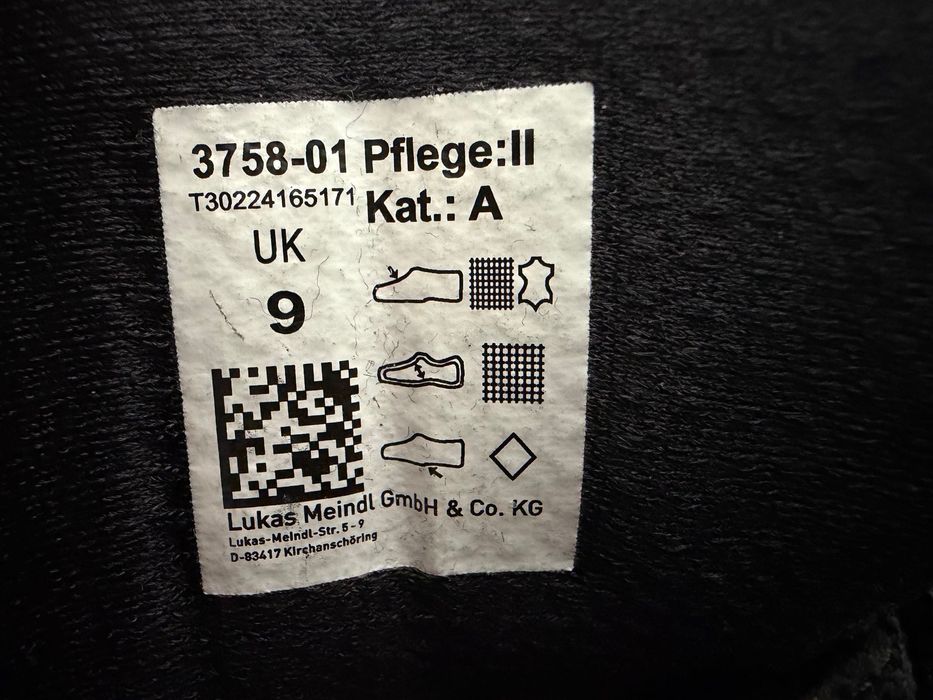 Ghete Meindl Black Anaconda marimea 43