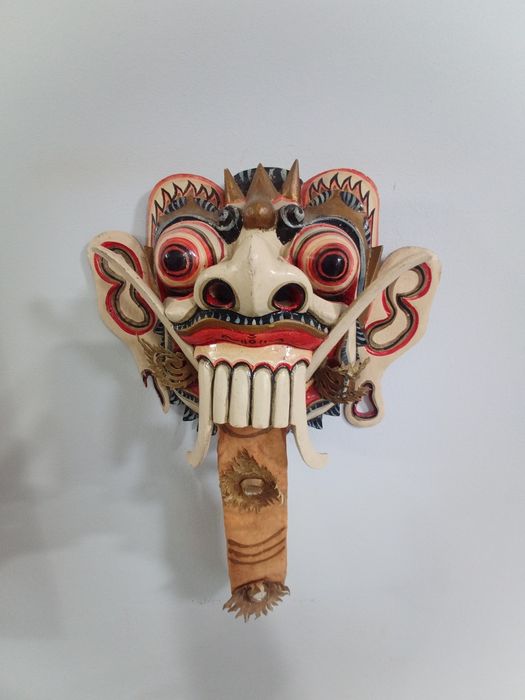 балийска маска баронг – символ на защита и духовна сила