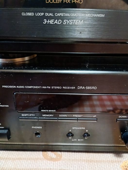 Vând deck Denon drm 710 și amplificator Denon Dra 585 rd