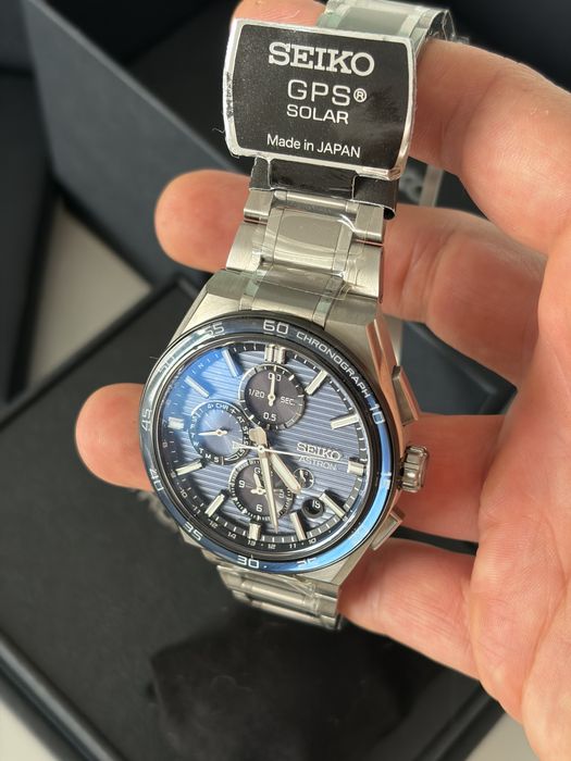 Seiko Astron SSH175J1 ultimul model Chronograph 5x83 GPS Solar 2025