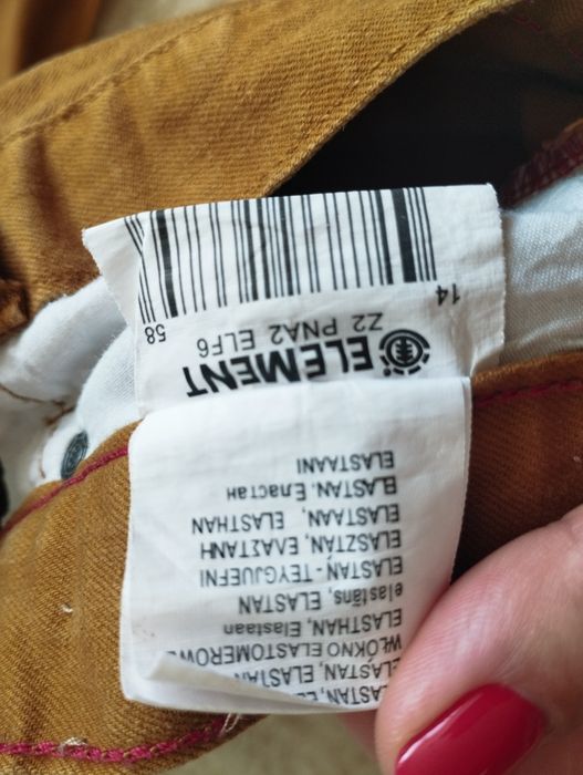 Pantaloni pană de culoare maro