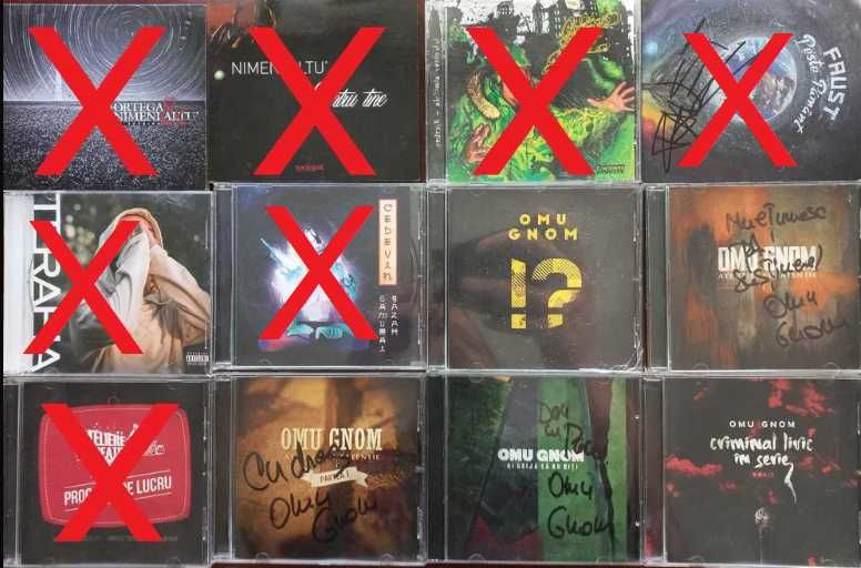 Albume Hip Hop - Diverse (vezi descrierea)