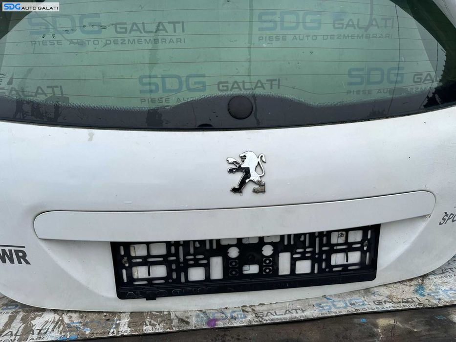 Haion Hayon Portbagaj Dezechipat cu Luneta Peugeot 207 Coupe 2006 - 2014 [X3170]