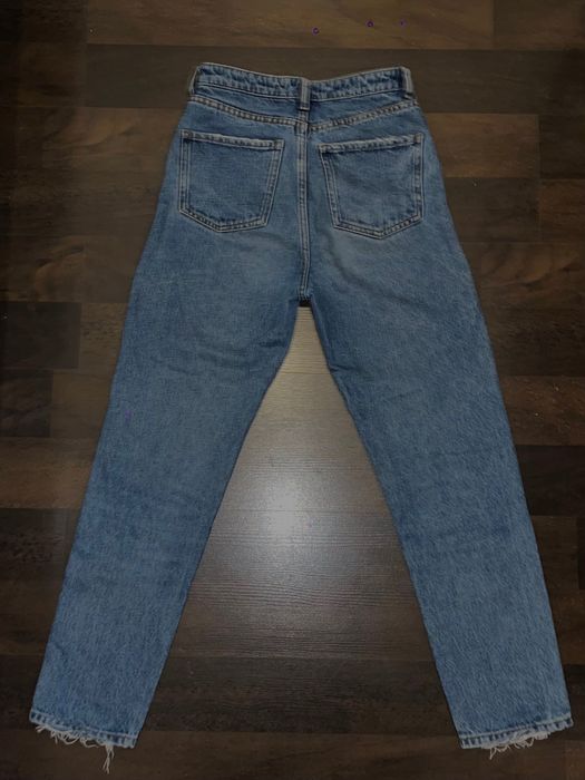 blugi cu talie inalta 32 Cropp