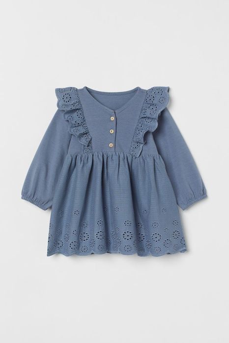 Rochie cu broderie H&M marime 98
