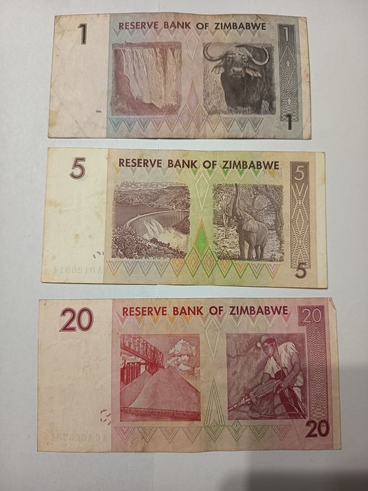 Банкноти Зимбабве