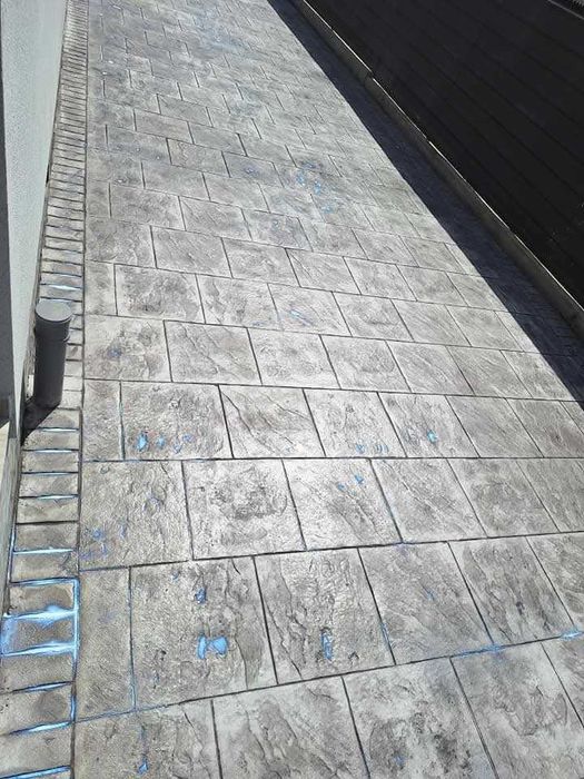 Beton amprentat si elicopterizat