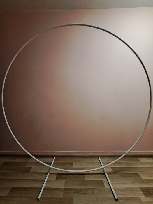 Арка 200см с бял винил под наем