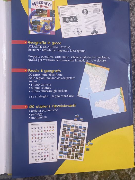Atlas geografic Italia ,Europa,Asia