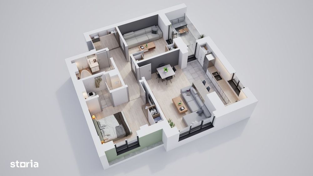 Apartament in cartier privat – confort și calitate superioara