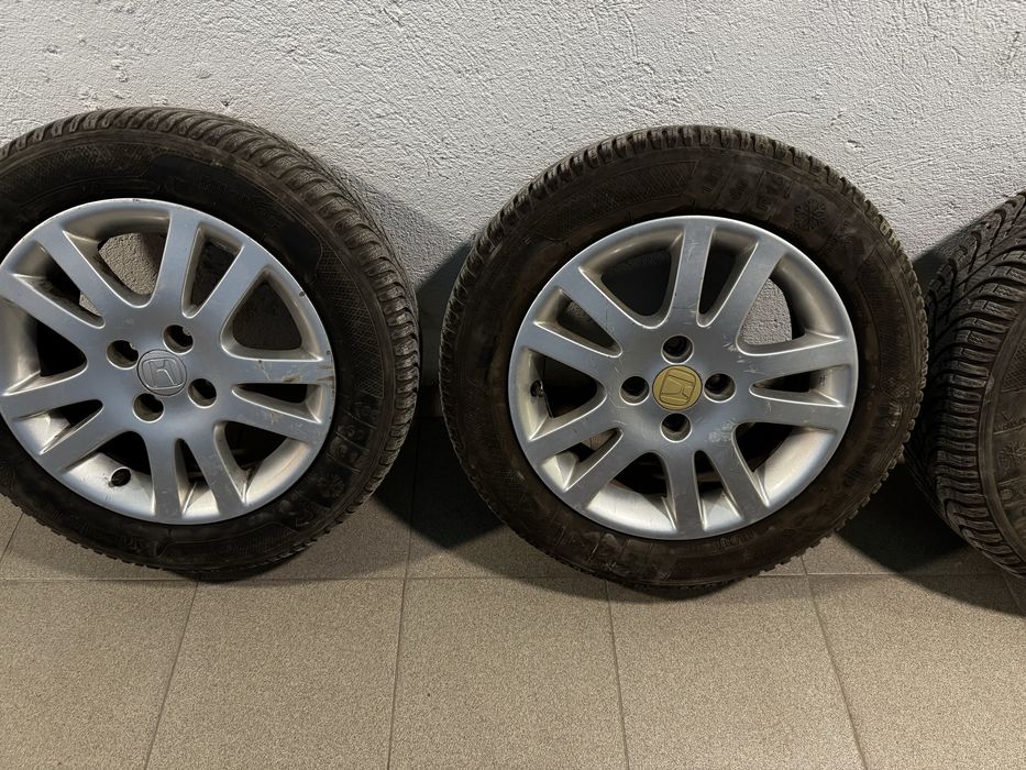 Джанти за хонда 15” 4х100 с гуми 185/60/15 дот 22