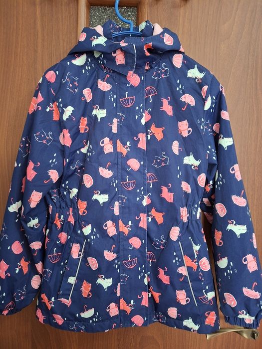 Ветровка на флисе на девочку