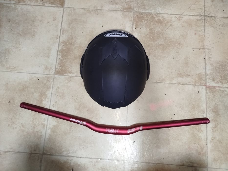 Шлем и стантовый руль