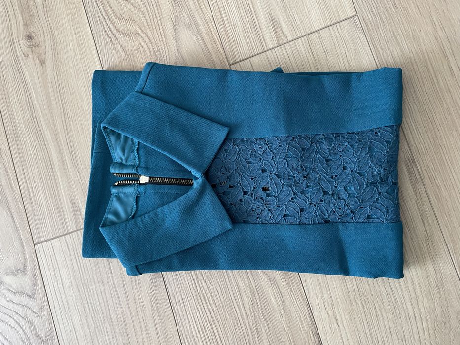 Camasa Asos Petite cu maneca scurta si dantela, 32