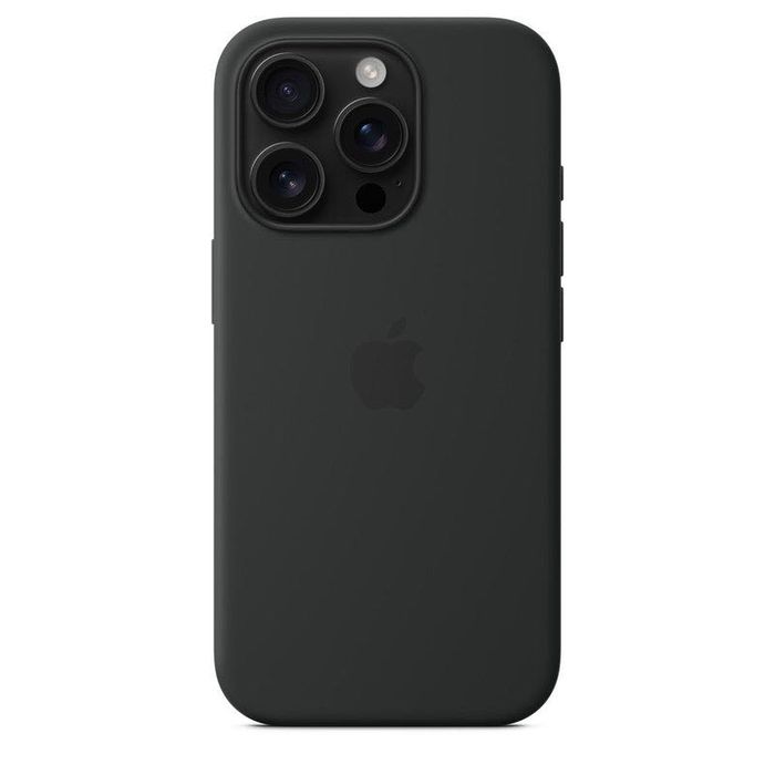 Husa iPhone 16 Pro Silicon Apple Originala MagSafe Black