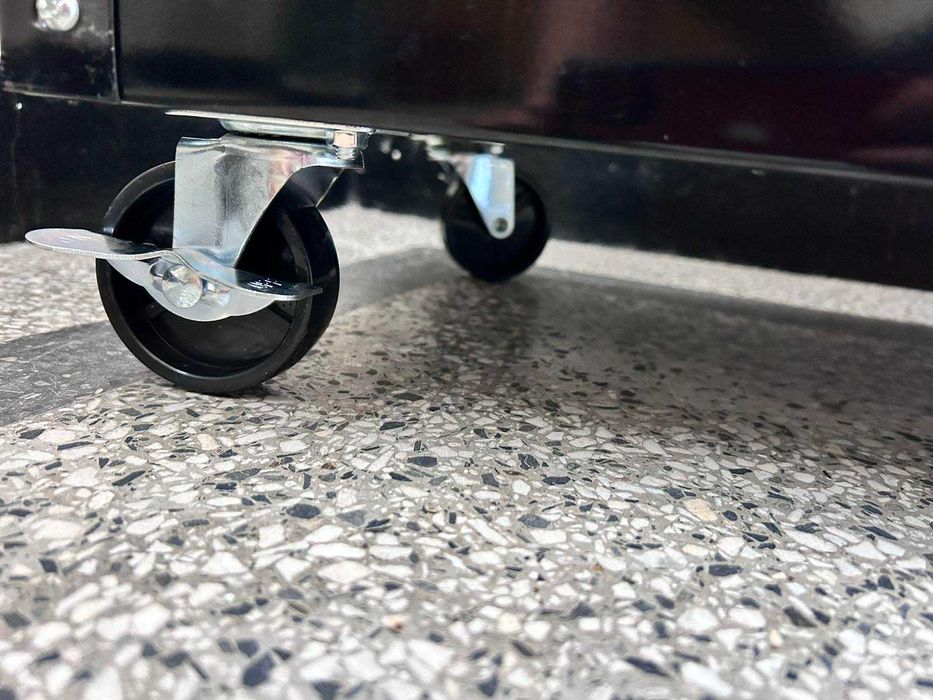 Количка за инструменти 3 рафта - черна