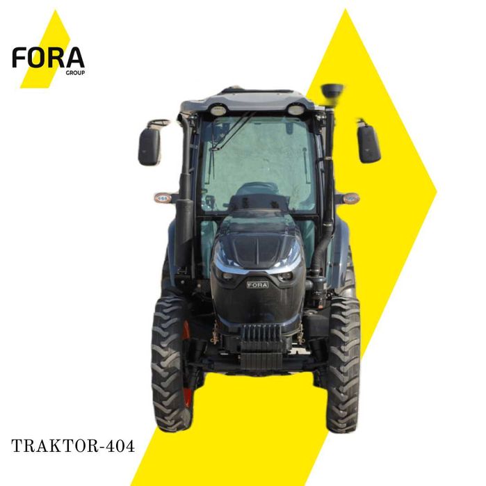 Трактор FORA 404 кабина от FORA GROUP скидка 5%