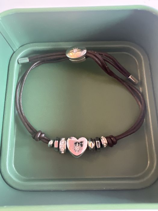 Гривна FOSSIL кожена, нова дамска