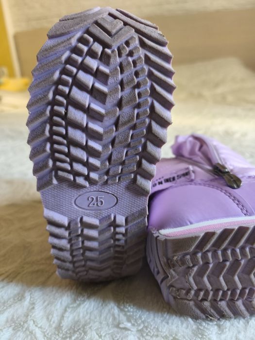 Сапожки на девочку 25 размер