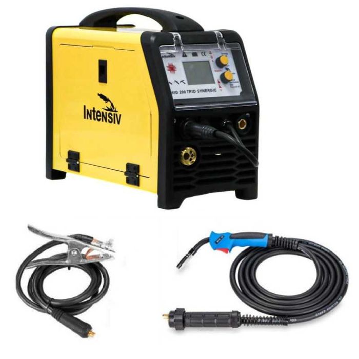 Aparat sudura MIG 200 Trio Synergic INTENSIV cu sarma MIG-MAG TIG MMA