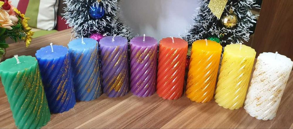 Свечи от производителя в ассортименте.