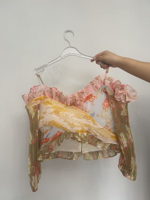 Юбка макси и укороченный топ