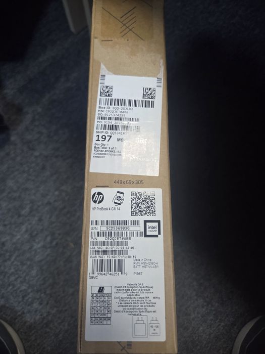 Laptop HP Probook 4 G1i C92QJET