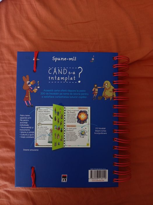 Carte educativă pentru copii – „Când s-a întâmplat” (Larousse)