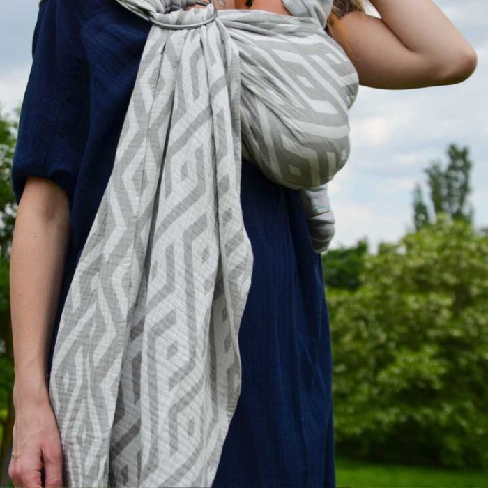 Муселинов слинг с халки Nashsling | ринг слинг от памук 0+