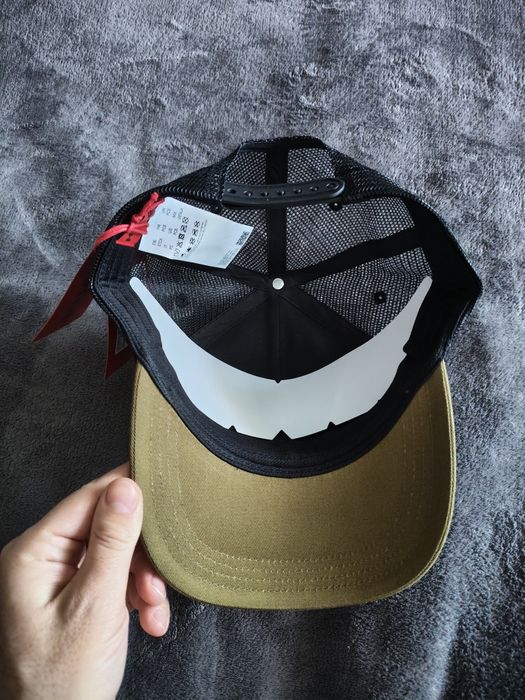 Hugo Marsel trucker șapcă unisex kaki cu plasa culoare neagra OS noua originala