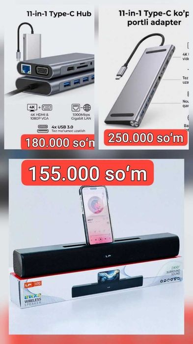 Elektronika Mahsulotlari dona narxida . Optomga juda arzon narxda