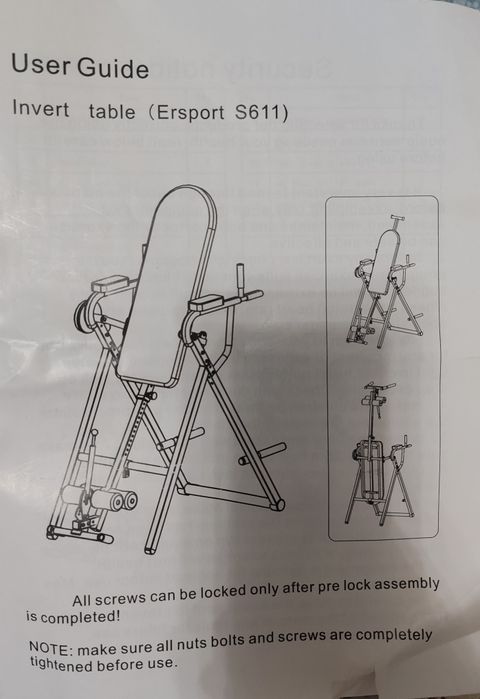 Инверсионный стол, тренажер 6 в 1