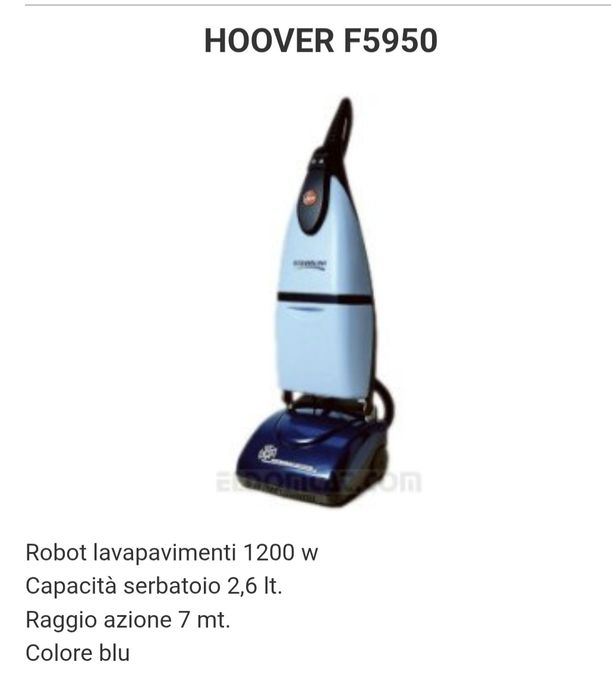 Mașină de curățat spălat și aspirat pardoseli dure Hoover F 5950 identic Lavor Sprinter