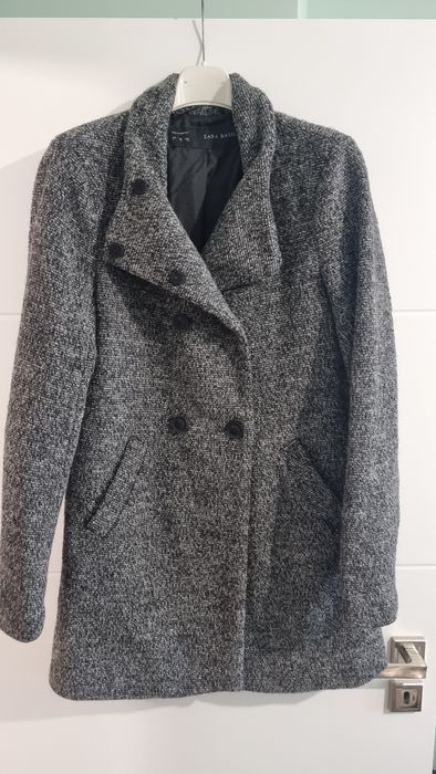 Zara палто М 50% вълна