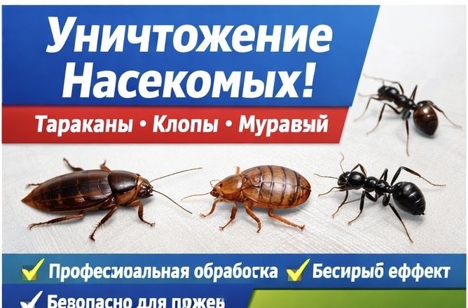 Дезинфекция десинсекция дератизация