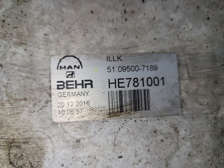 Intercooler Man TGX e6