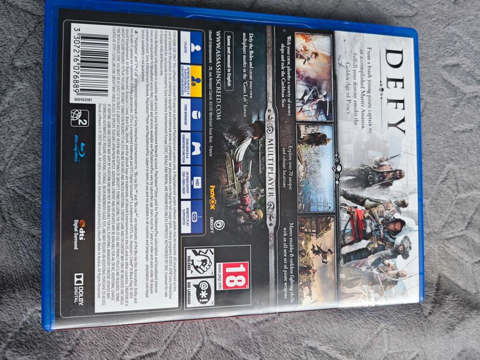 Продавам Assassin's creed black flag PS4