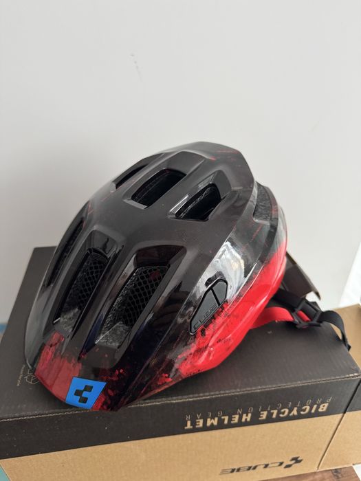 Casca bicicleta Cube MIPS XS pentru copii rosie, stare foarte buna