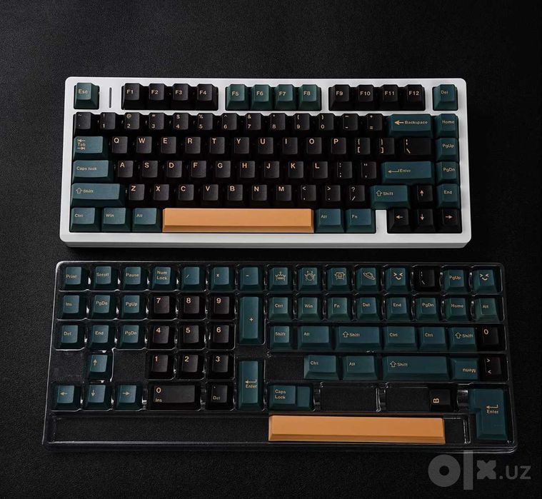 GMK Marrs Green Keycaps/ Кейкапы для клавиатуры