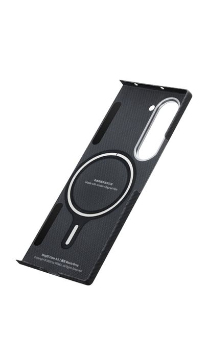Husa de protectie Pitaka MagEZ 5 600D Ultra Slim, Samsung Galaxy Z Fold 6, Negru/Gri