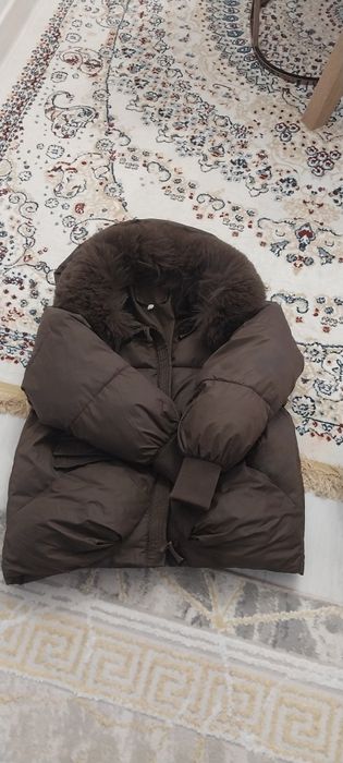 Куртка модная мех добротный