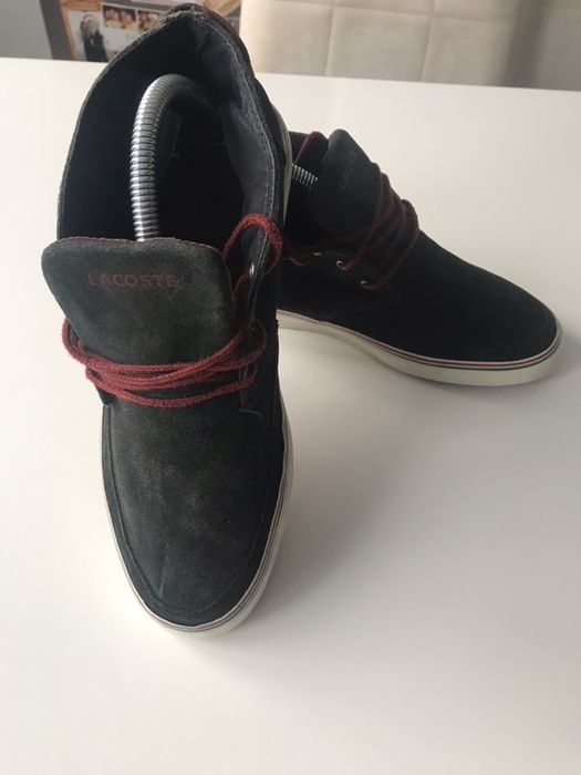 Ghete Lacoste barbati piele intoarsa Masura 41