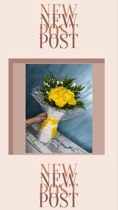 Buchete din satin, personalizate