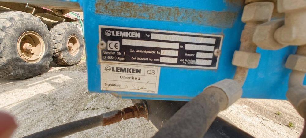 Mașină de erbiciat MET Lemken Eurotrain 3500