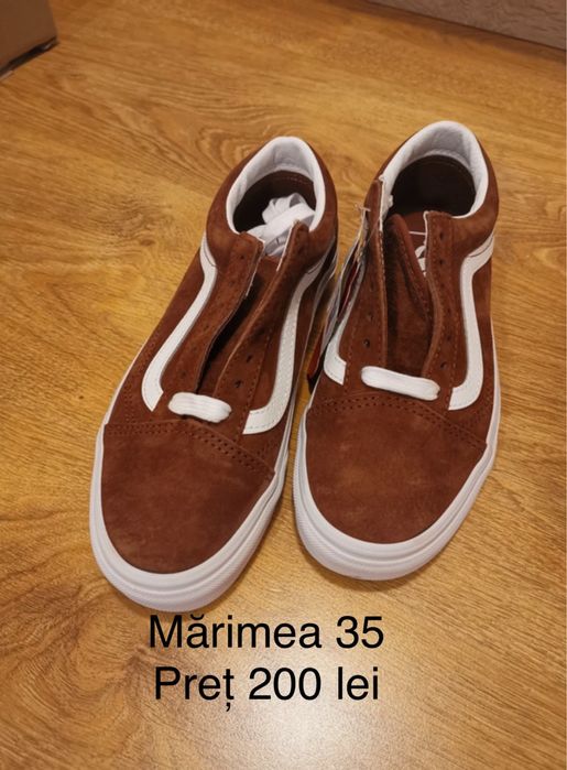 Tenisi Vans culori, marimi diferite